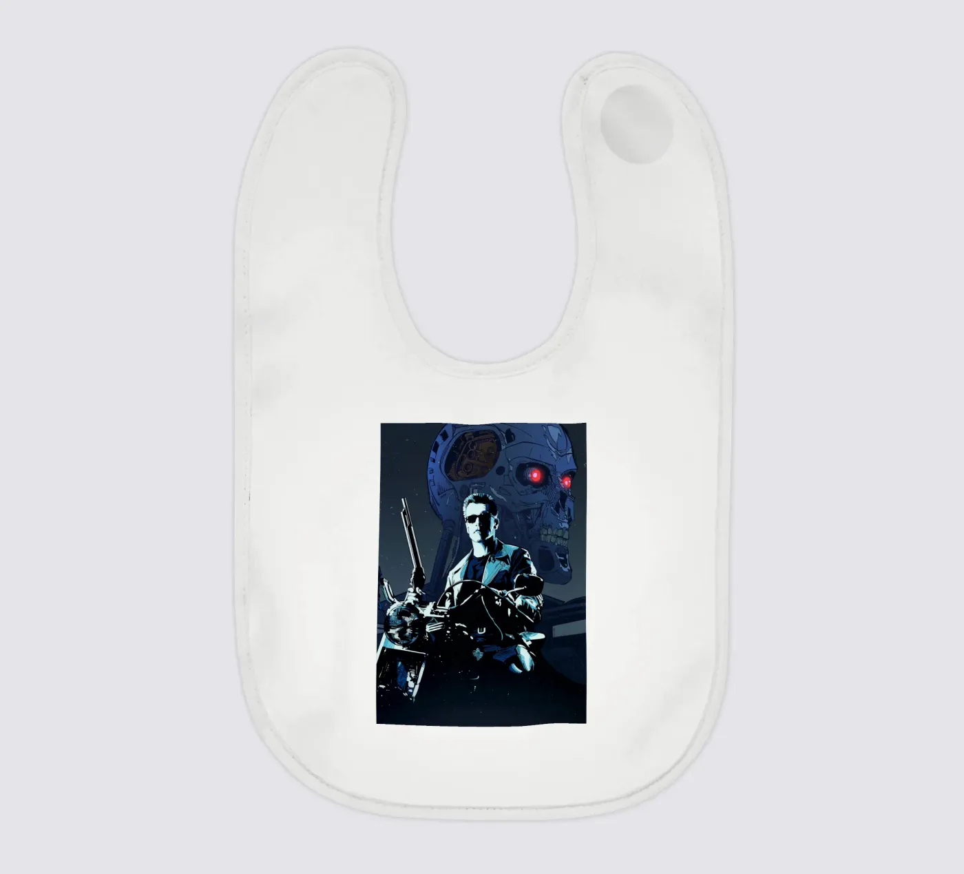 Terminator baby bib by nabakumov