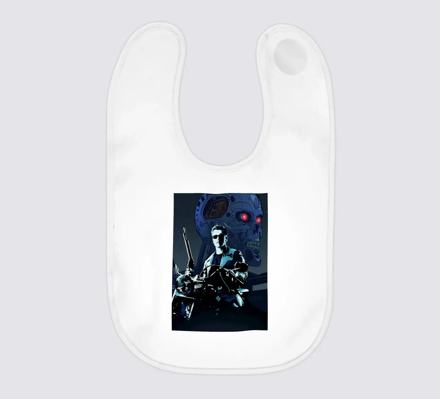 Terminator baby bib by nabakumov
