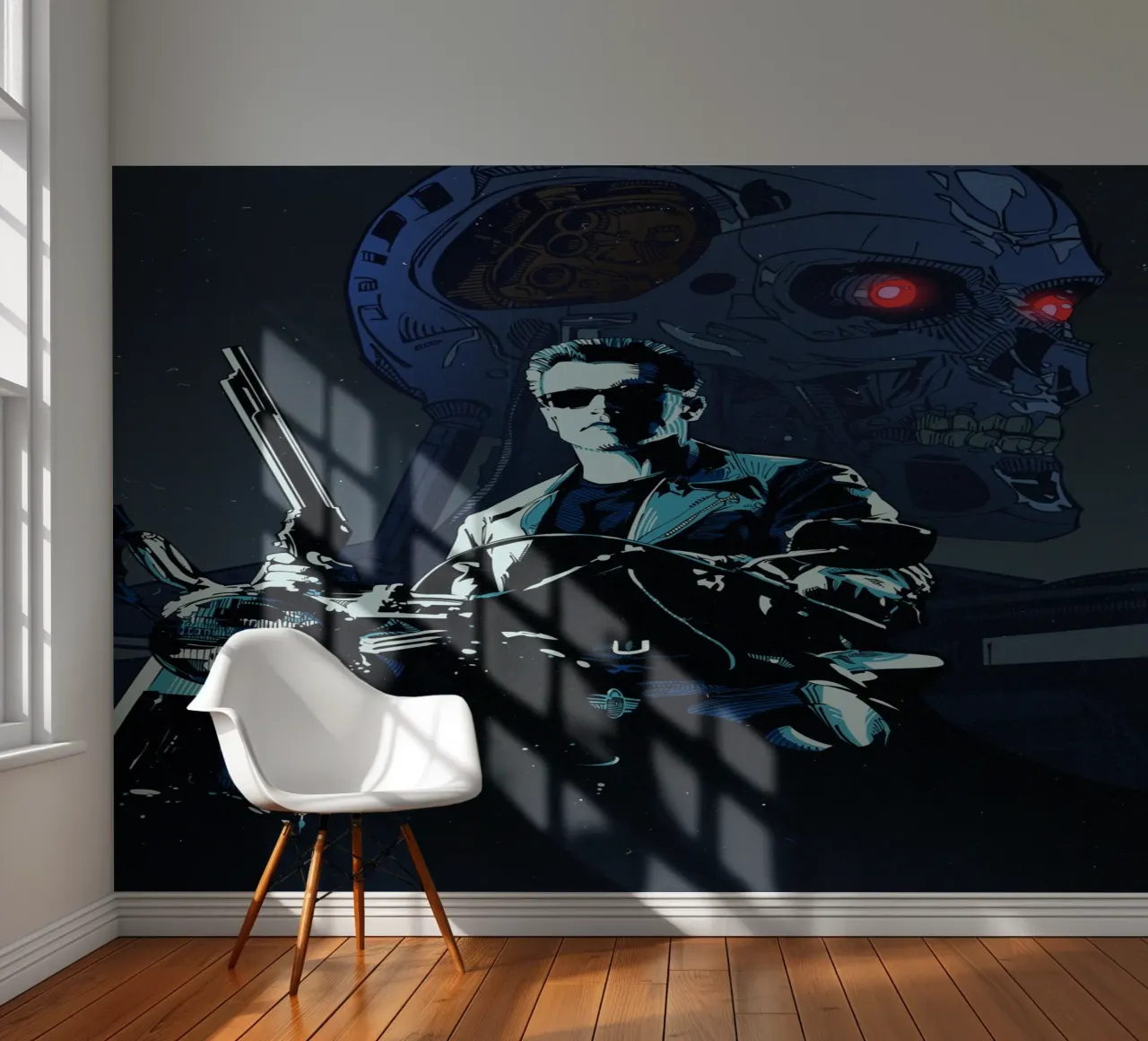 Terminator fotobehang van nabakumov