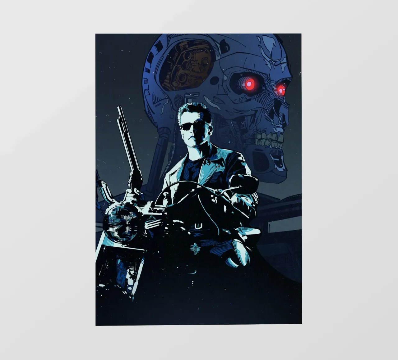 Terminator fotobehang van nabakumov