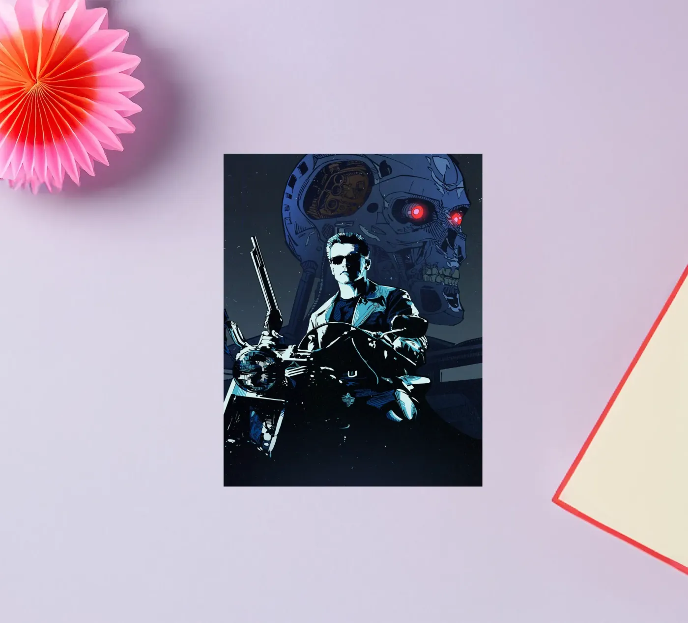 Terminator sticker by Nabakumovart II