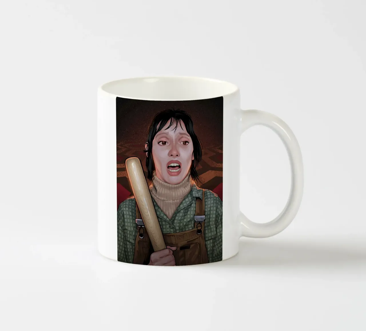 The Shining tazza in ceramica da nabakumov
