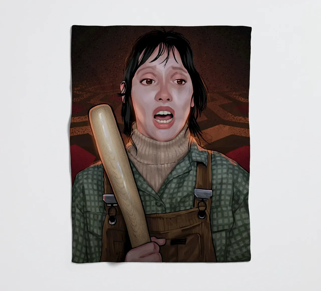 The Shining coperta in pile da nabakumov