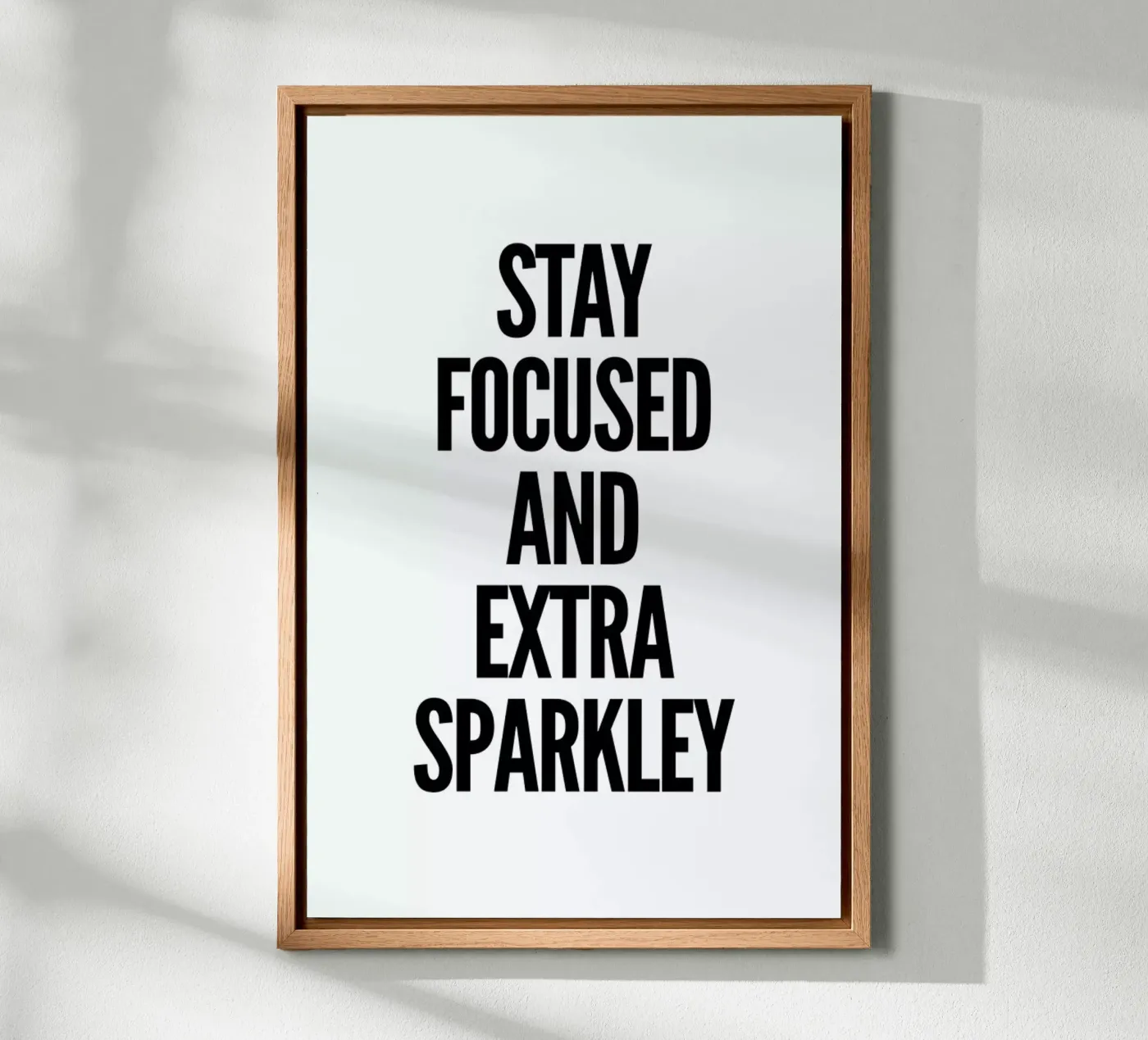 Focused canvas van Mottos by Sinan Saydik