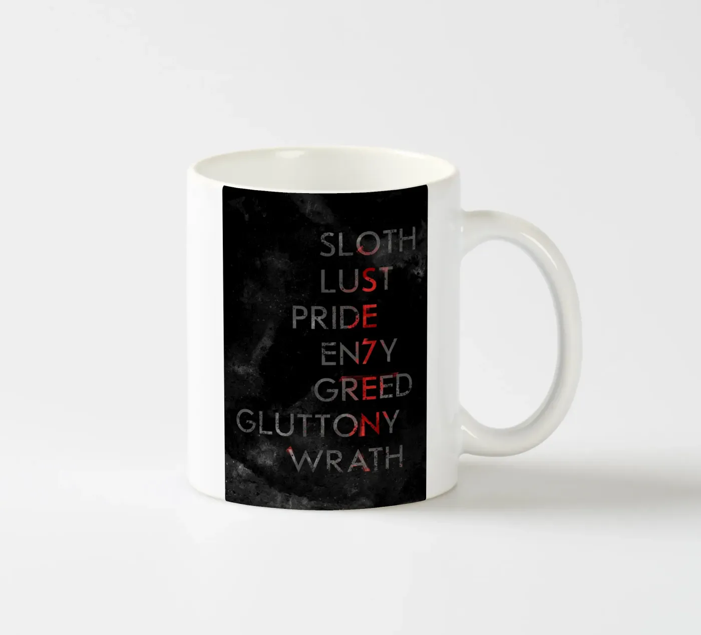 Seven ceramic mug by nabakumov