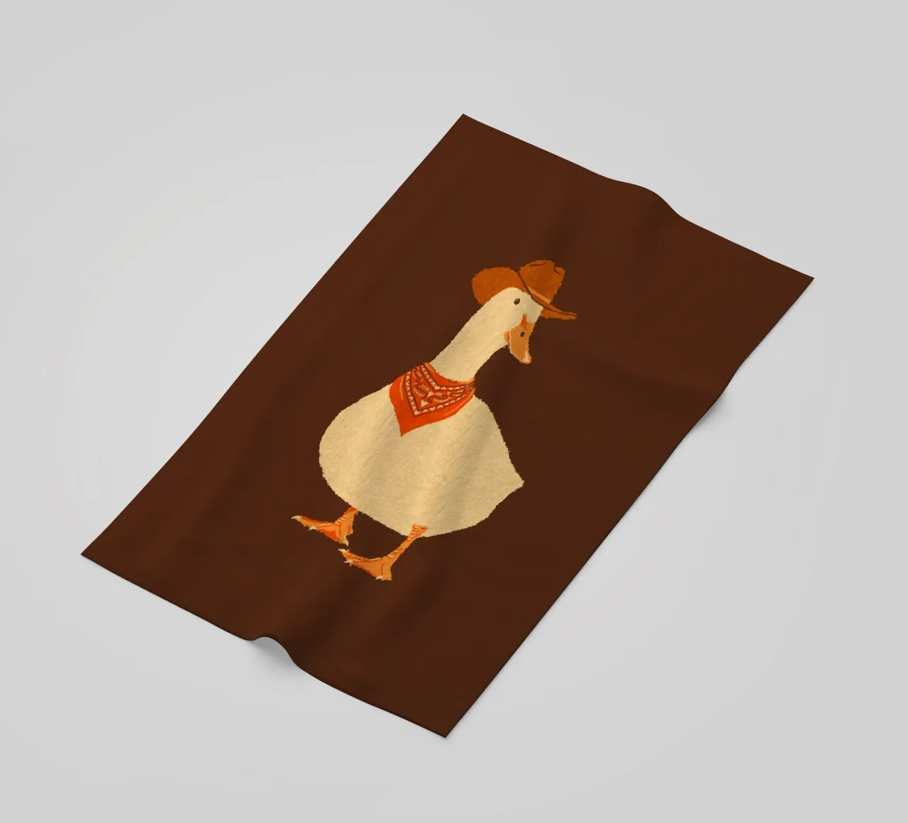 Bo The Cowboy Duck telo mare da AnyoneCanYeehaw