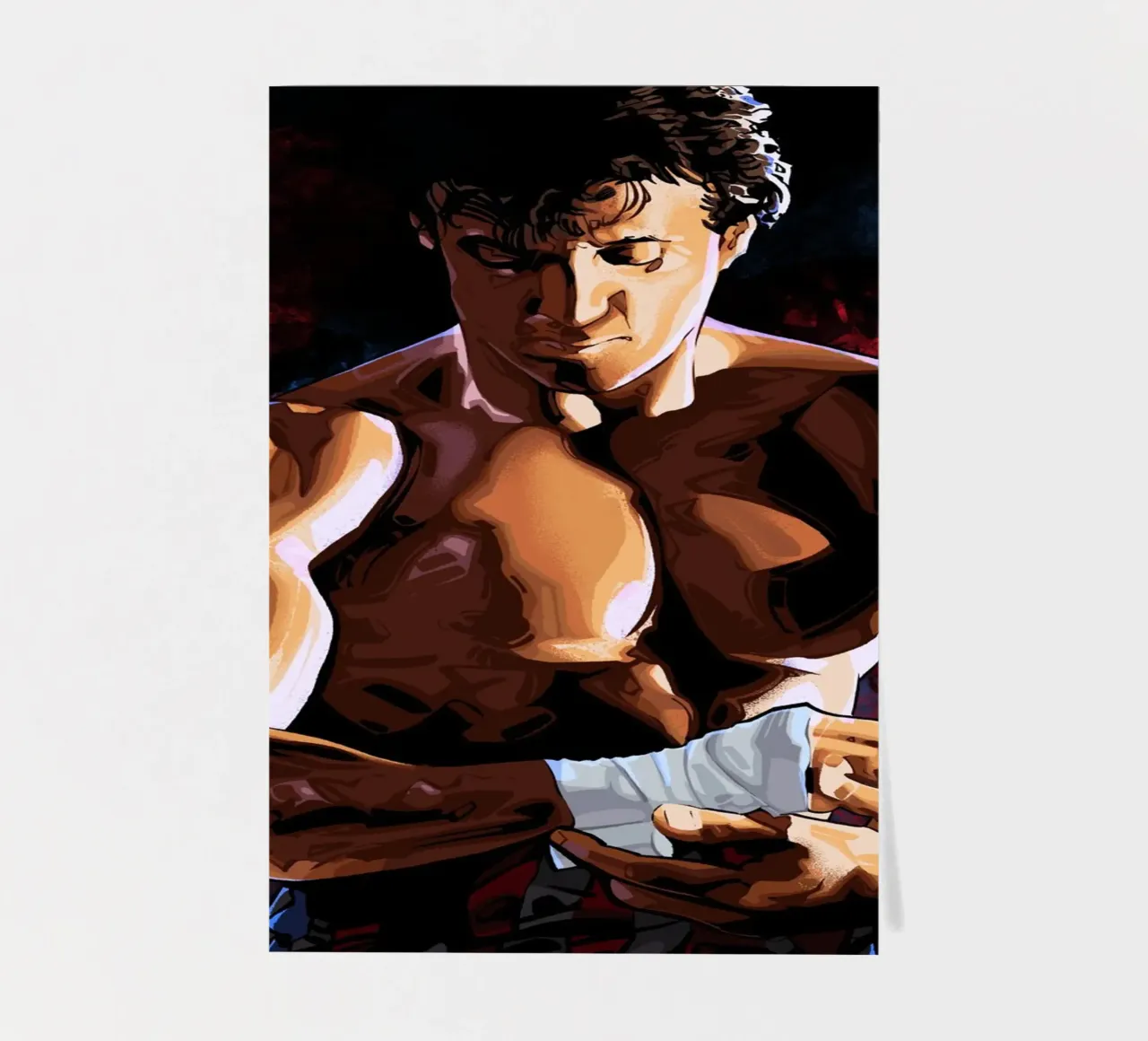 Rocky Balboa foglio adesivo da nabakumov