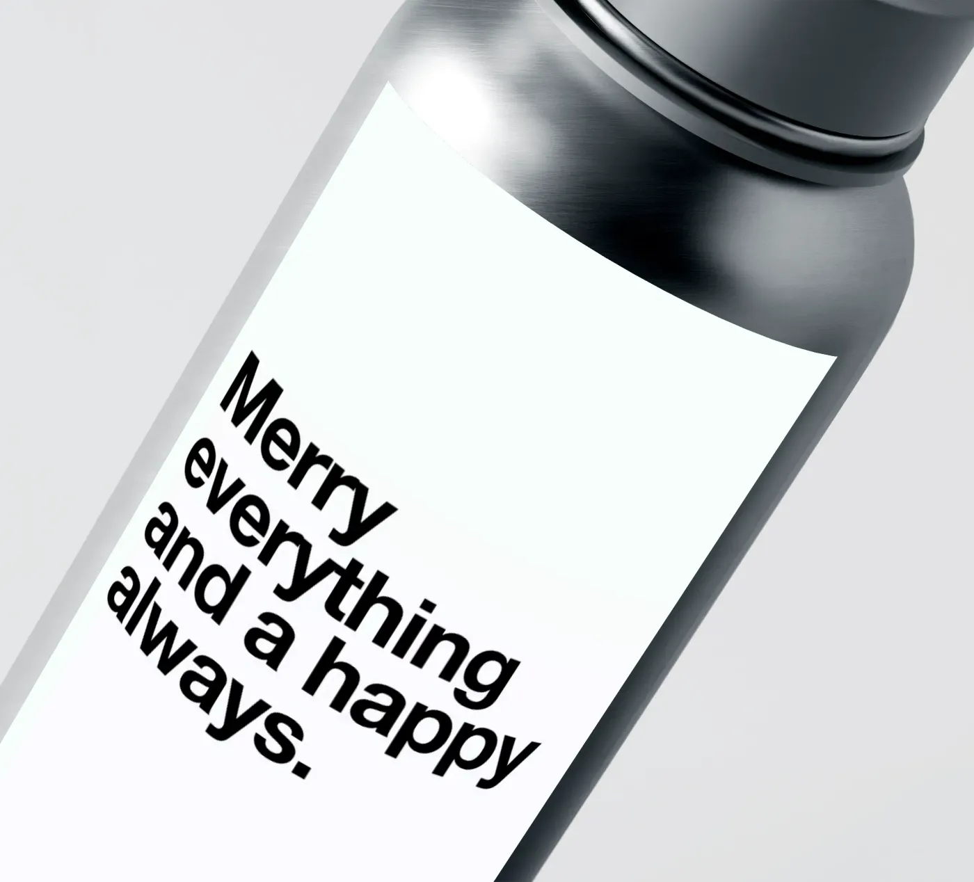 Merry sticker by Mottos by Sinan Saydik
