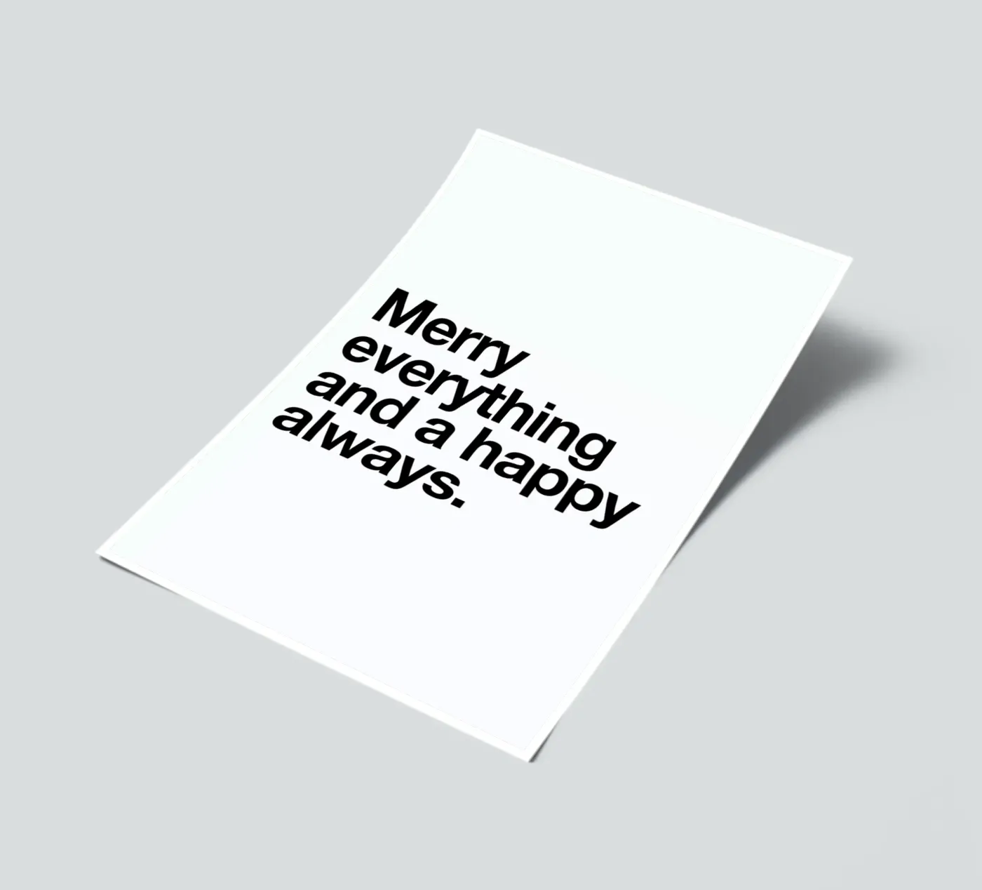 Merry sticker sheet by Mottos by Sinan Saydik