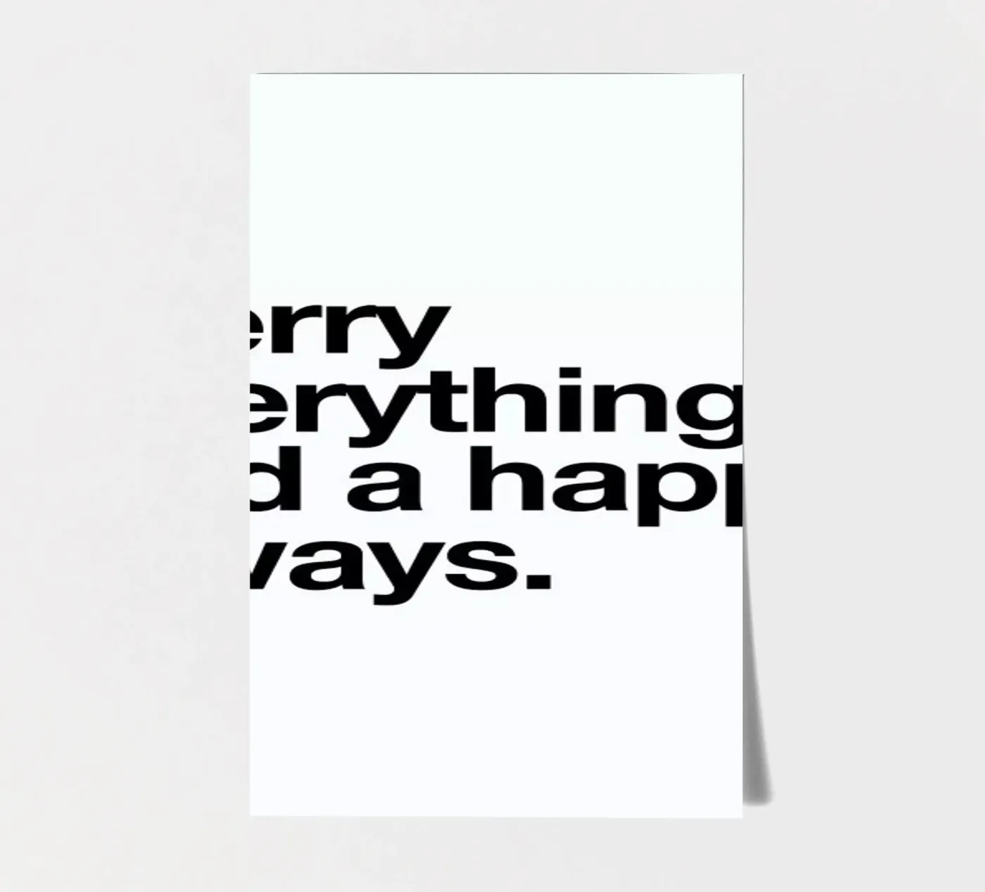 Merry sticker sheet by Mottos by Sinan Saydik