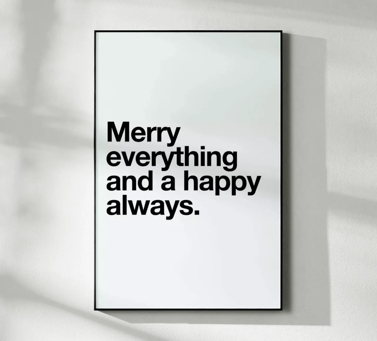 Merry plexiglass da Mottos by Sinan Saydik