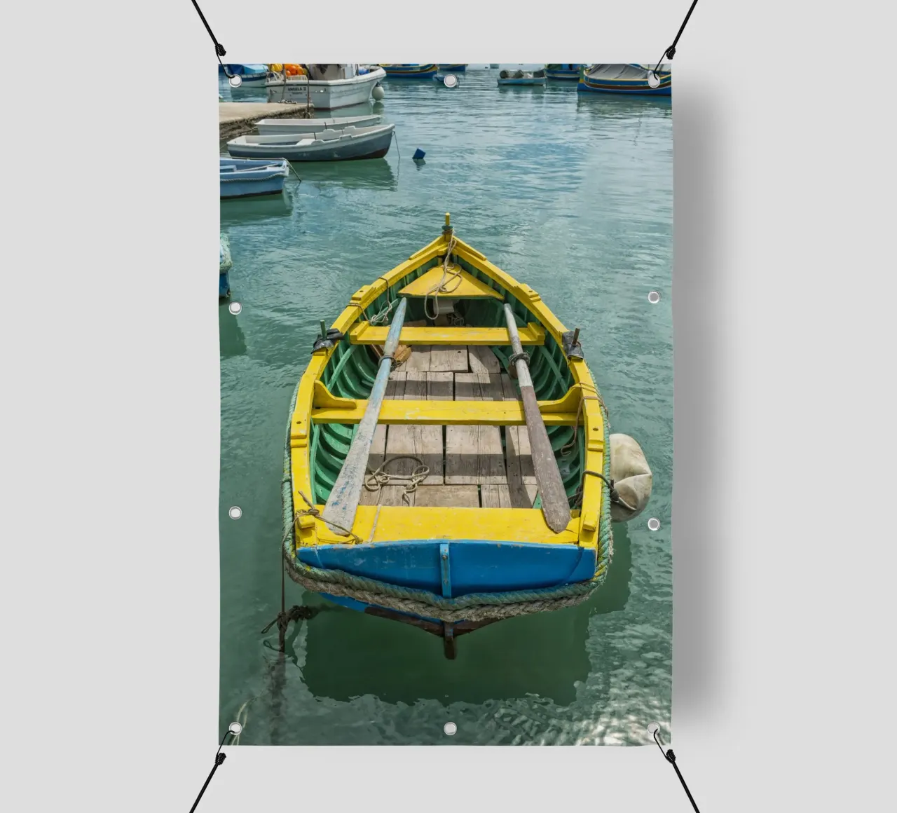 Barca da pesca d'epoca telo in pvc da Curious Collections by Marielle Leenders