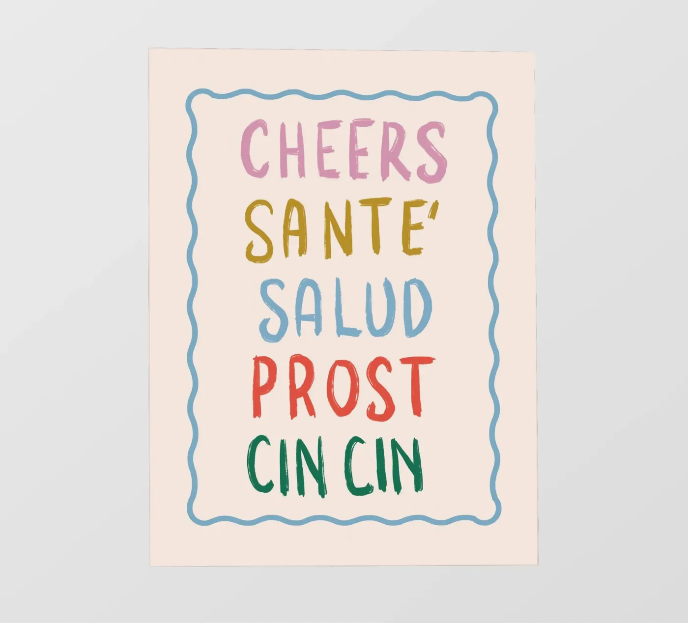 Proost fotobehang van cafelab