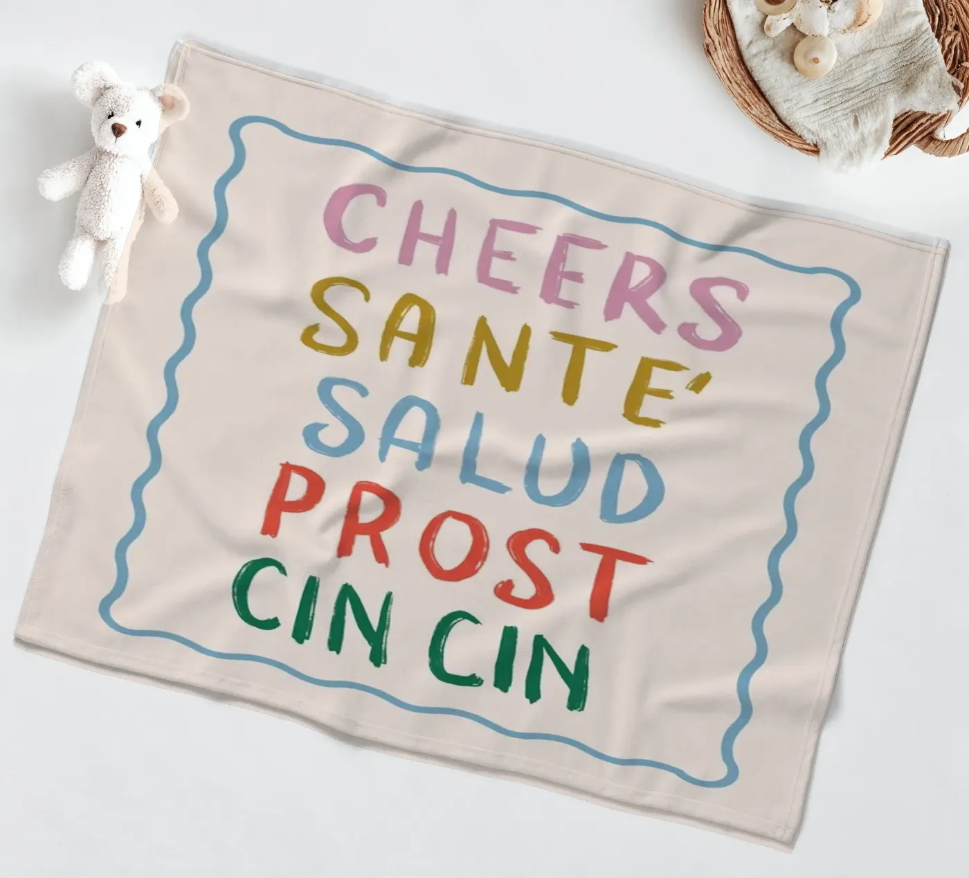 Proost fleecedeken van cafelab