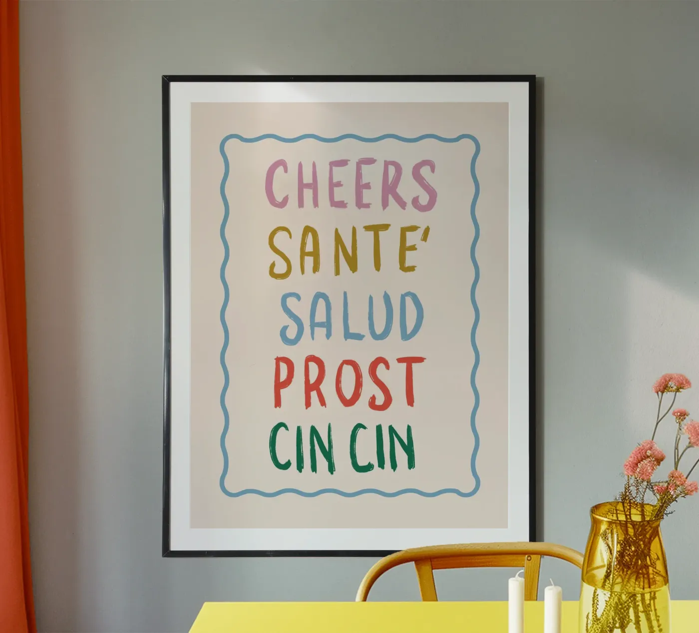 Cheers poster by cafelab