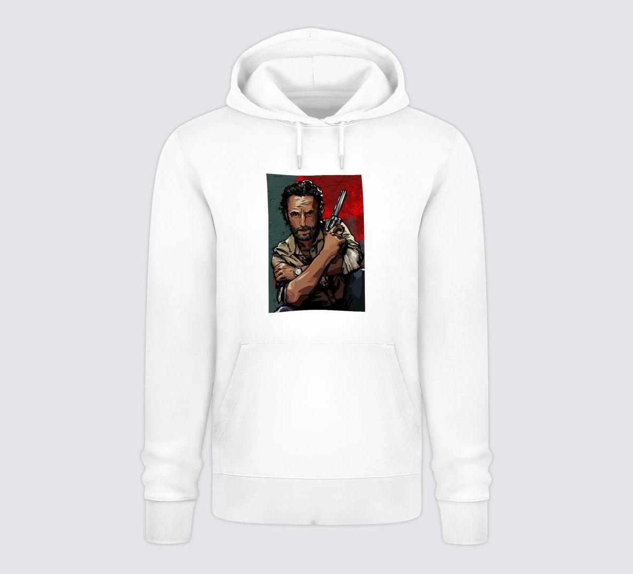 Rick Grimes felpa con cappuccio da nabakumov