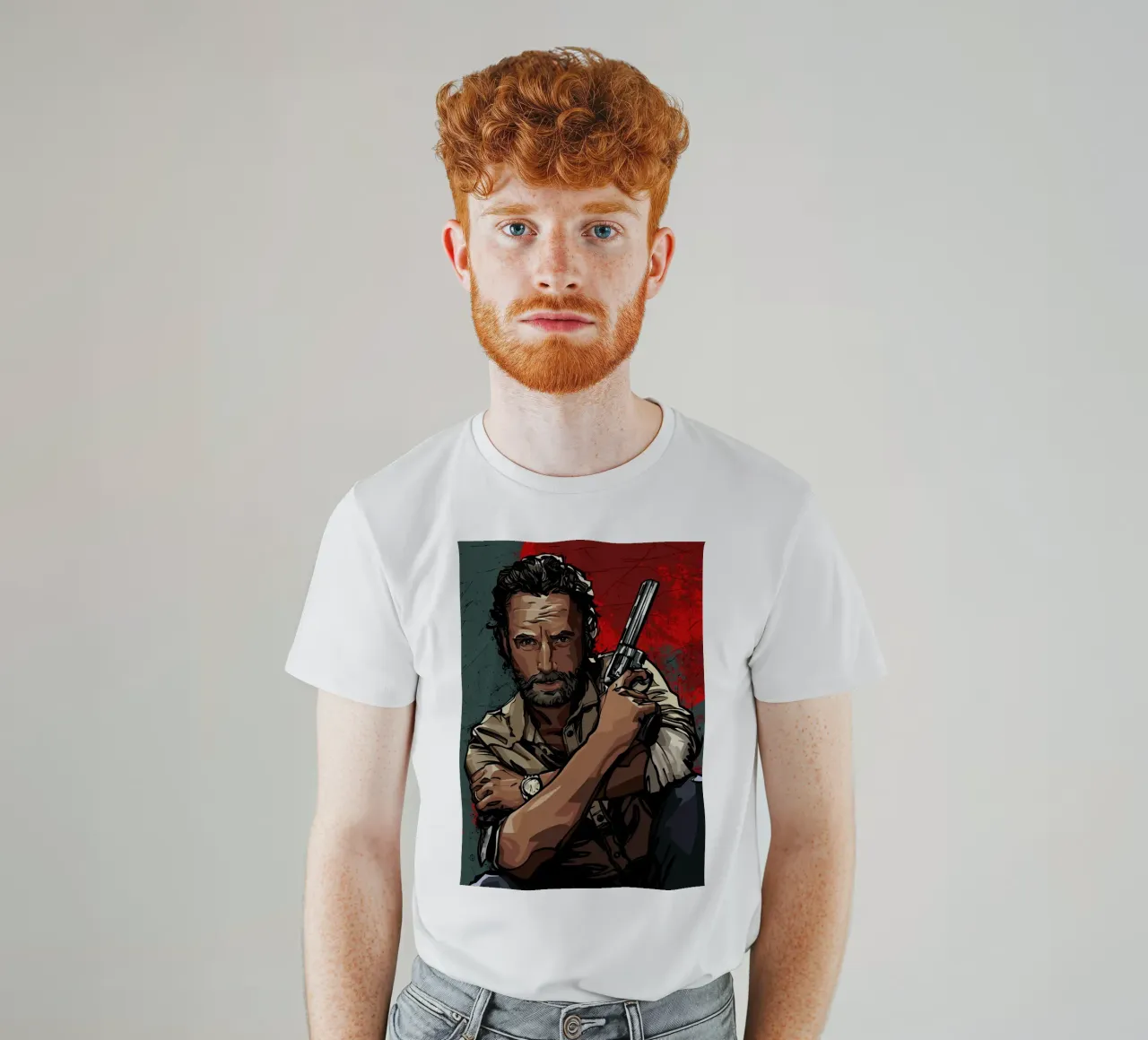Rick Grimes t-shirt da nabakumov