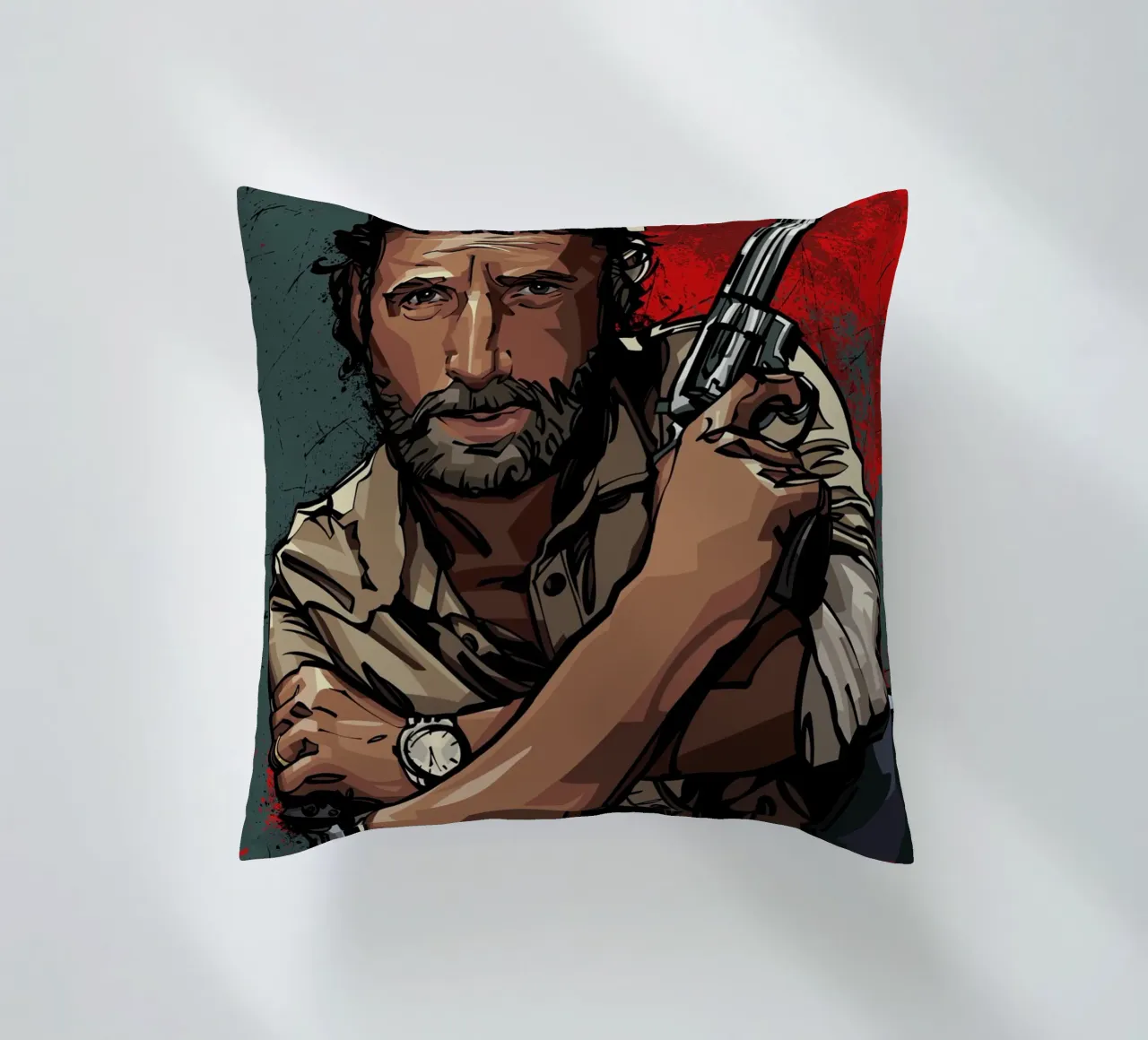 Rick Grimes cuscino da nabakumov
