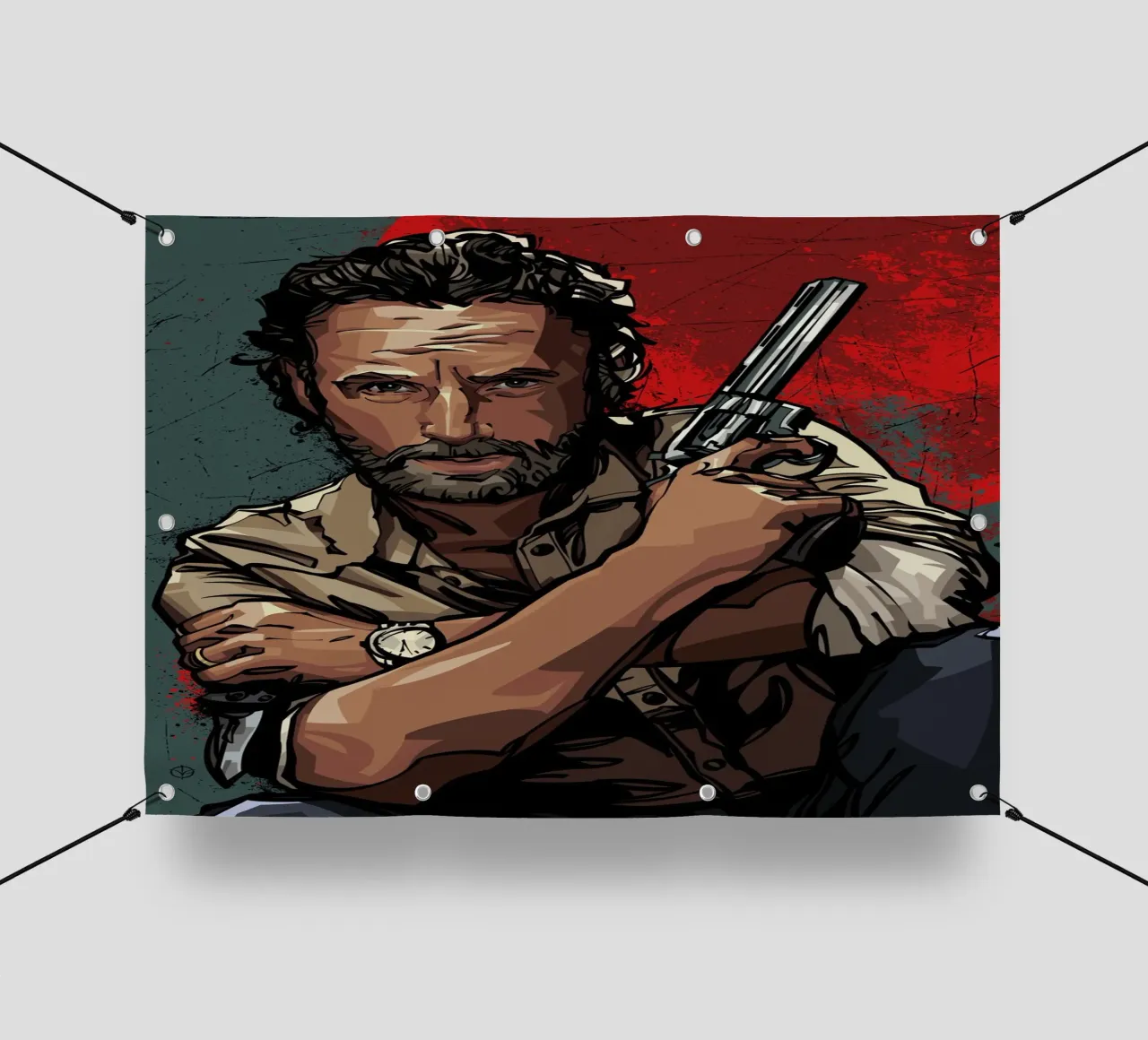 Rick Grimes telo in pvc da nabakumov