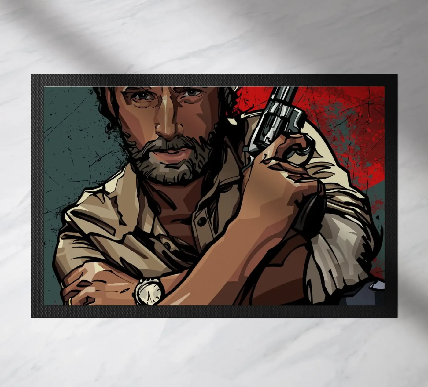 Rick Grimes deurmat van nabakumov