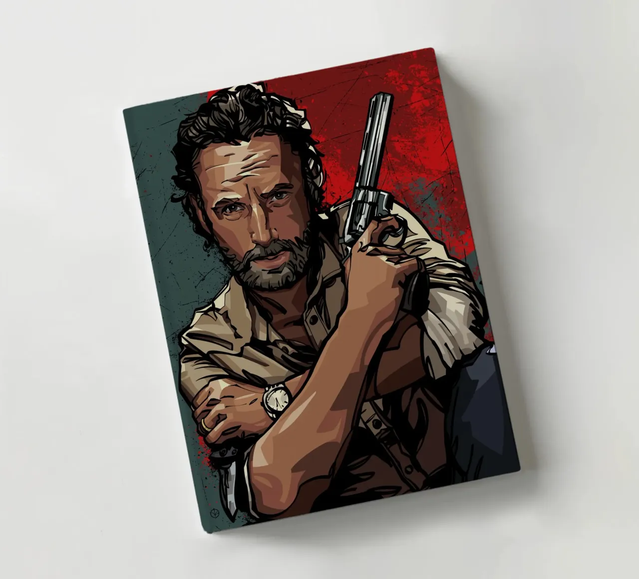 Rick Grimes notebook by nabakumov