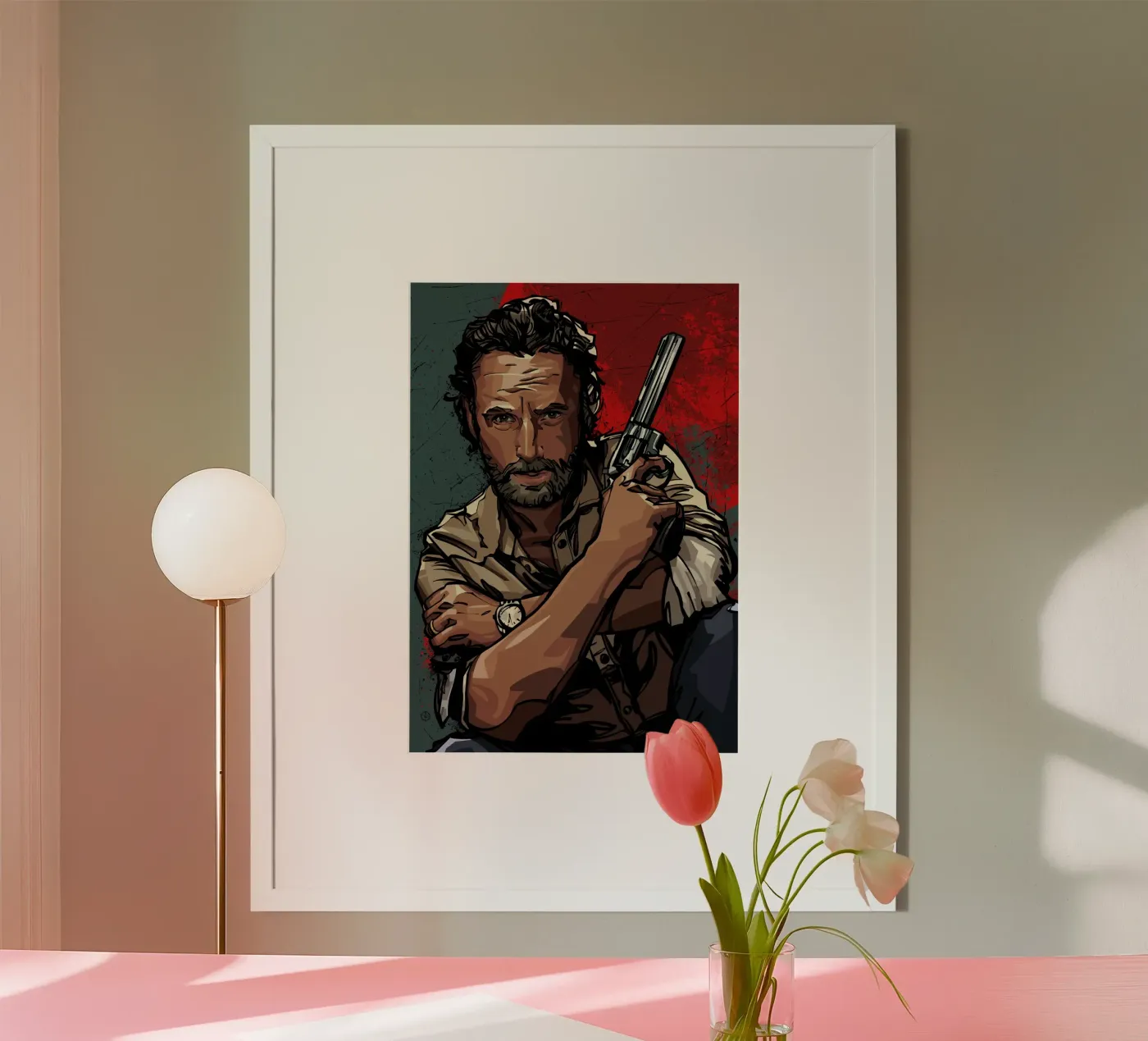 Rick Grimes poster van nabakumov
