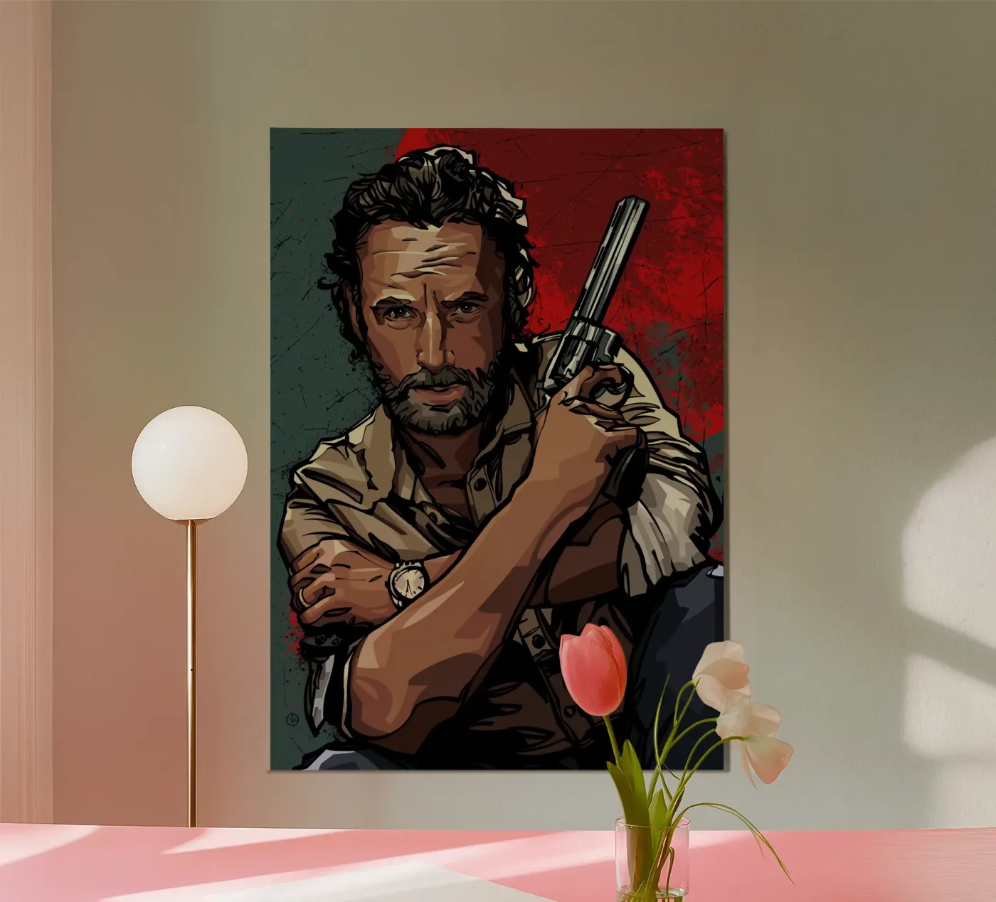 Rick Grimes poster van nabakumov