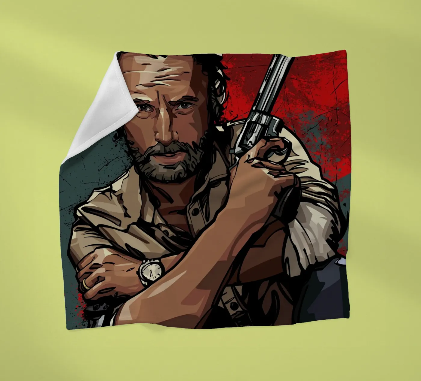 Rick Grimes Fleecedecke von nabakumov