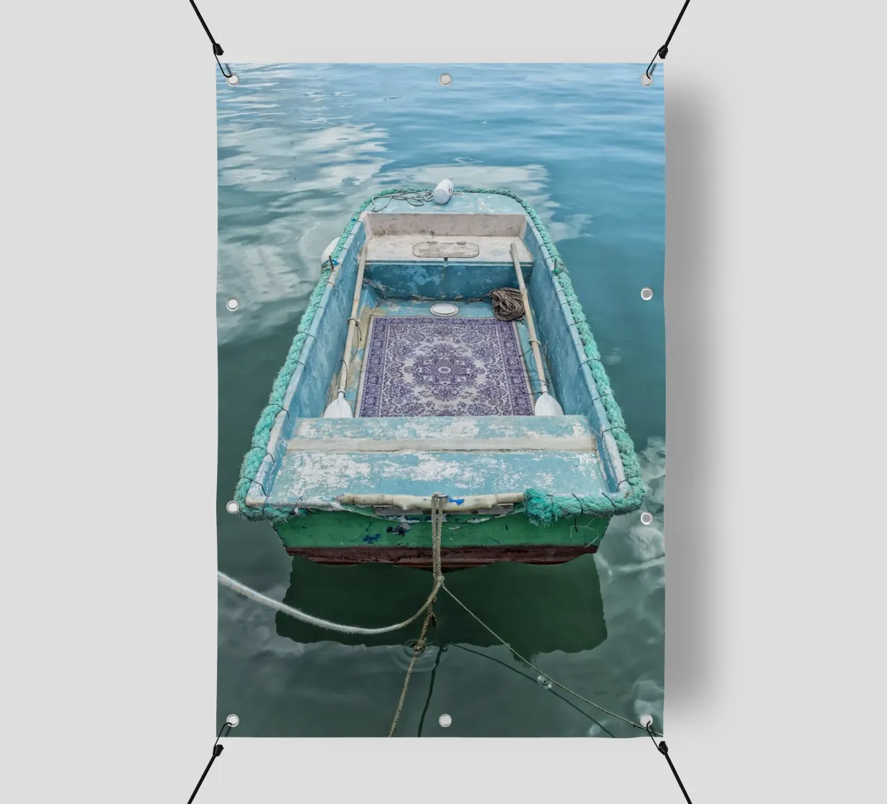 Oldtimer-Fischerboot PVC Plane von Curious Collections by Marielle Leenders