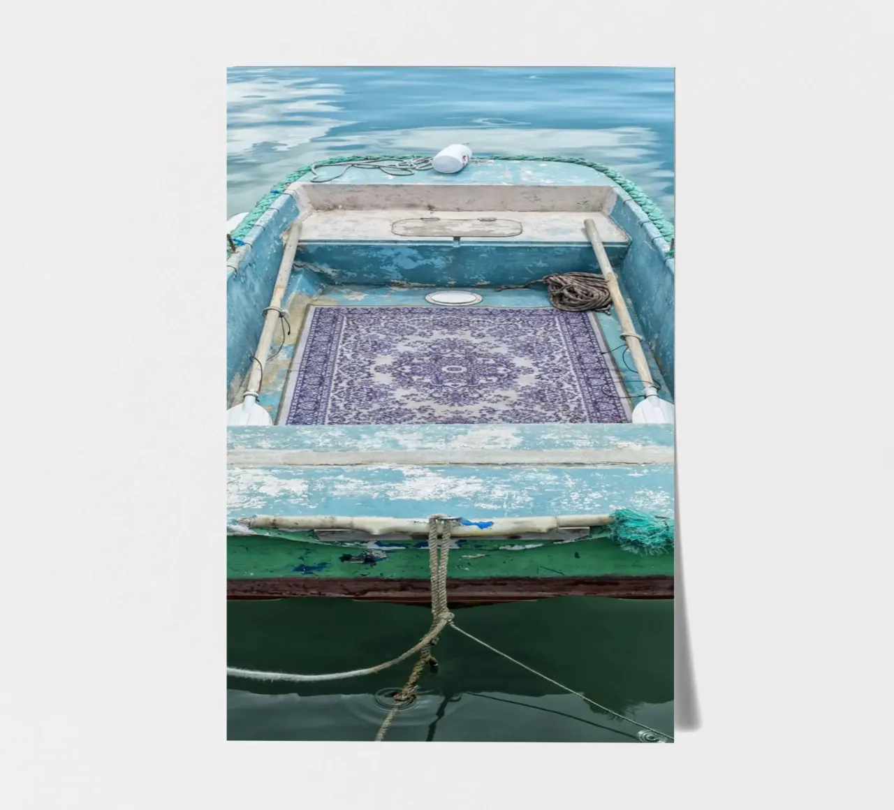Oldtimer-Fischerboot Stickerbogen von Curious Collections by Marielle Leenders