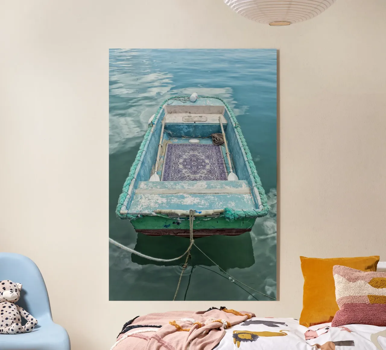 Oldtimer-Fischerboot Acryl-Glas von Curious Collections by Marielle Leenders