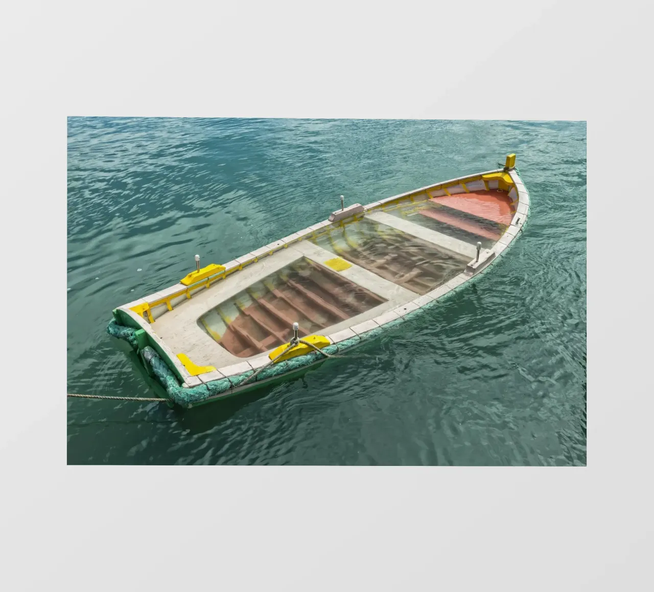 Sinking fishing boat pvc cover by Curious Collections by Marielle Leenders