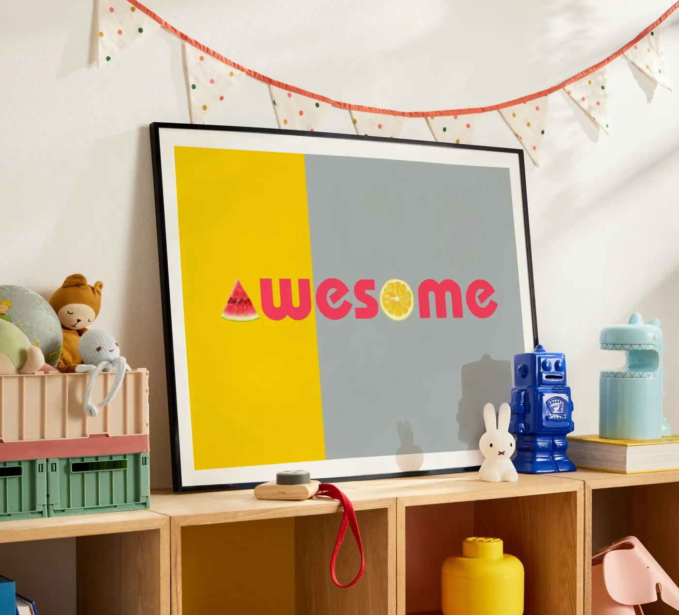 Geweldig poster van https://www.juniqe.com/de/shop/kernform