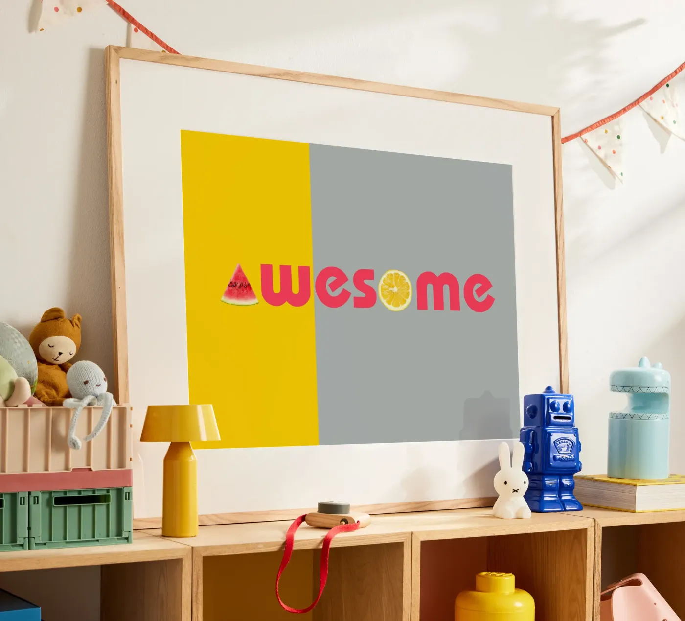 Geweldig poster van https://www.juniqe.com/de/shop/kernform