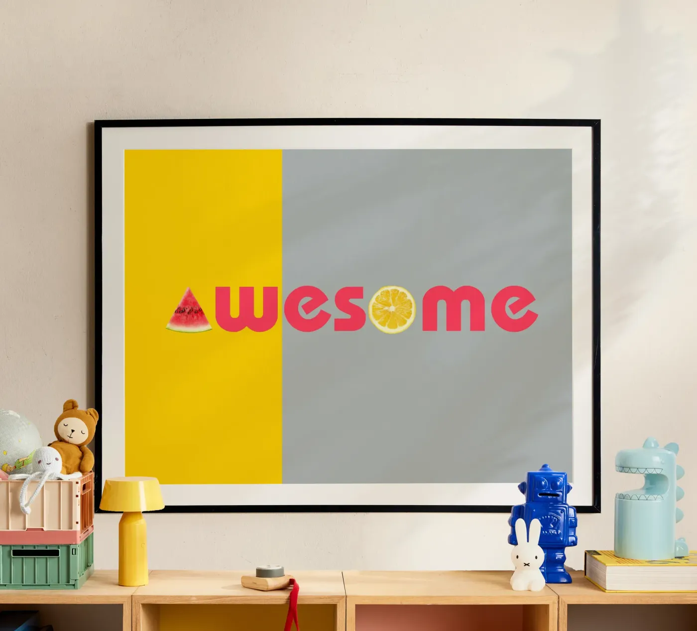 Geweldig poster van https://www.juniqe.com/de/shop/kernform