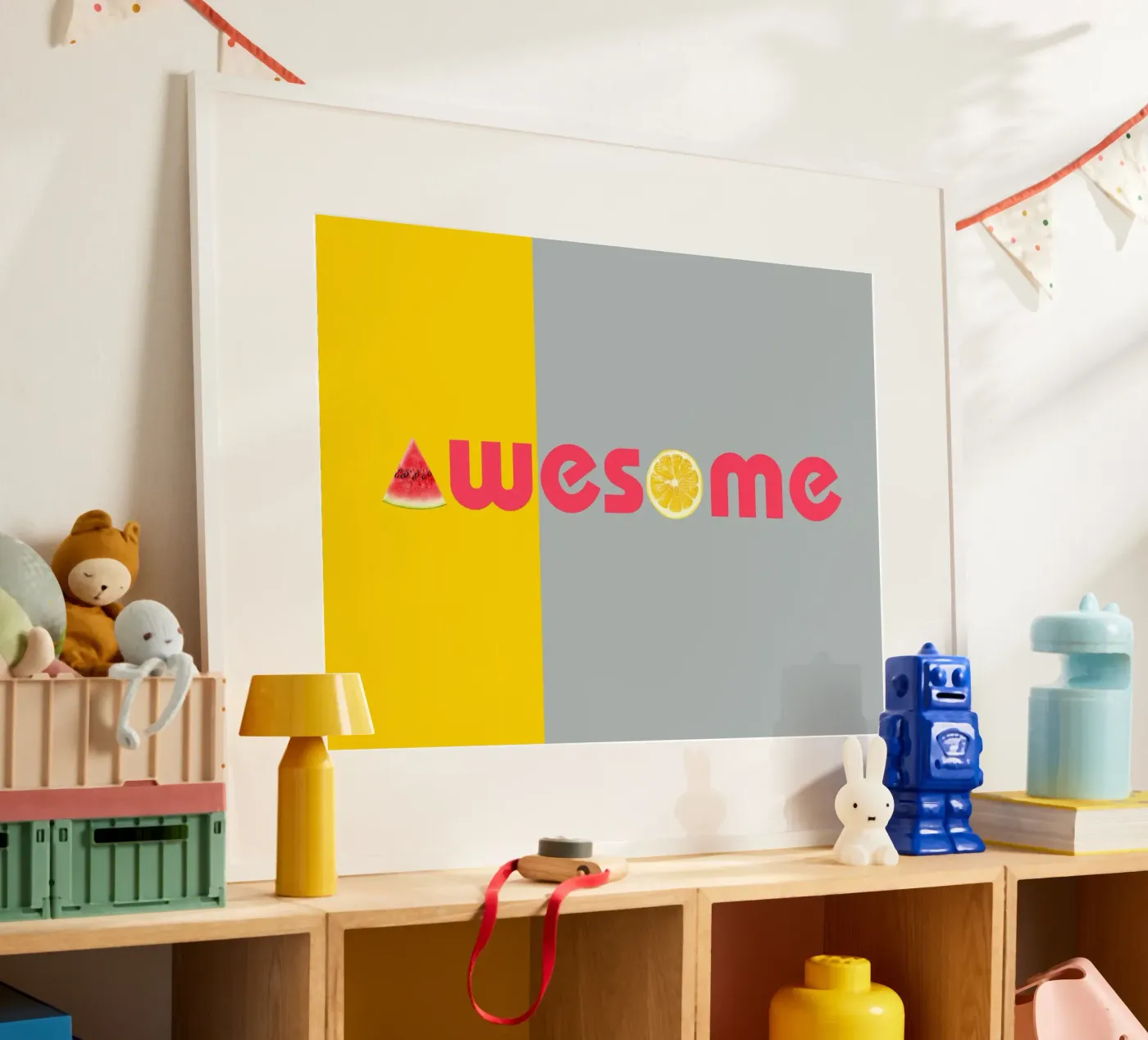 Geweldig poster van https://www.juniqe.com/de/shop/kernform