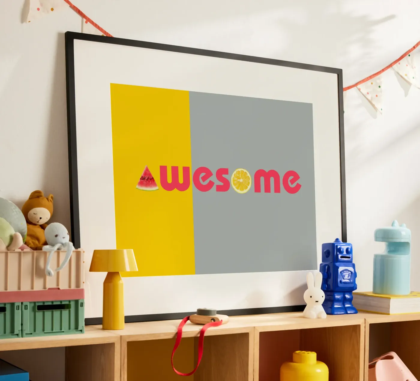 Geweldig poster van https://www.juniqe.com/de/shop/kernform