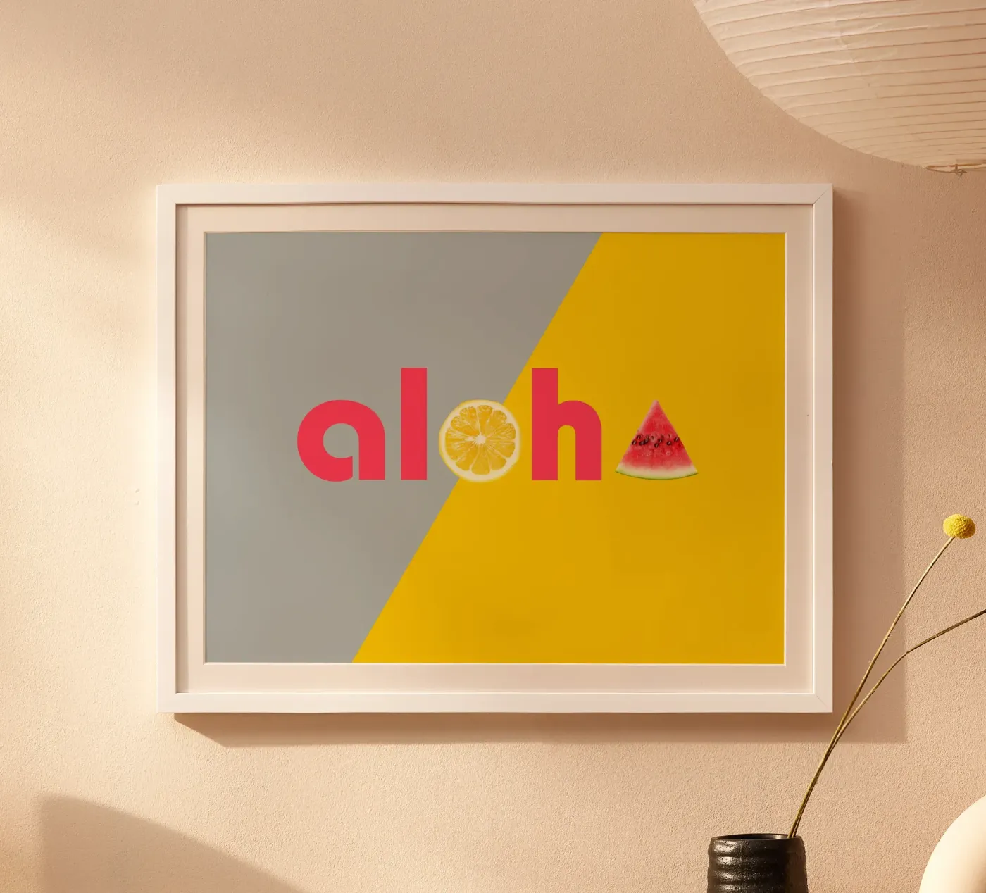 Aloha Poster von https://www.juniqe.com/de/shop/kernform