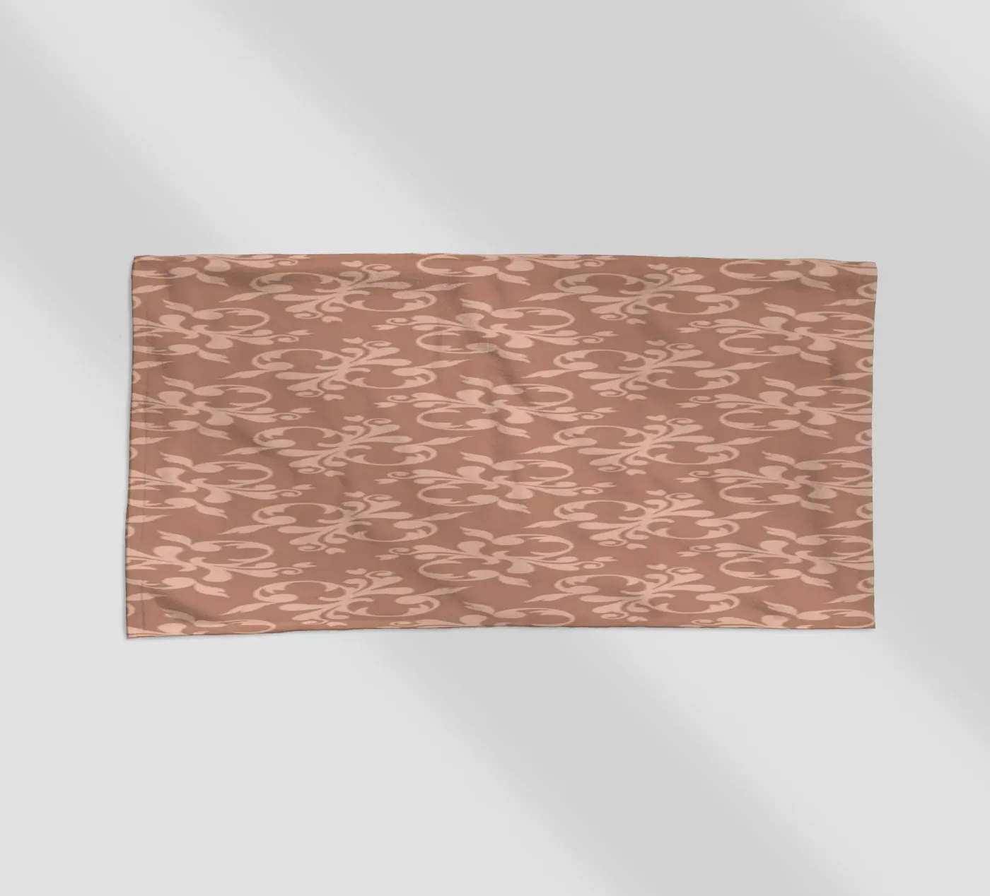 Arabesque Peach pattern telo mare da Vivi Nicolin