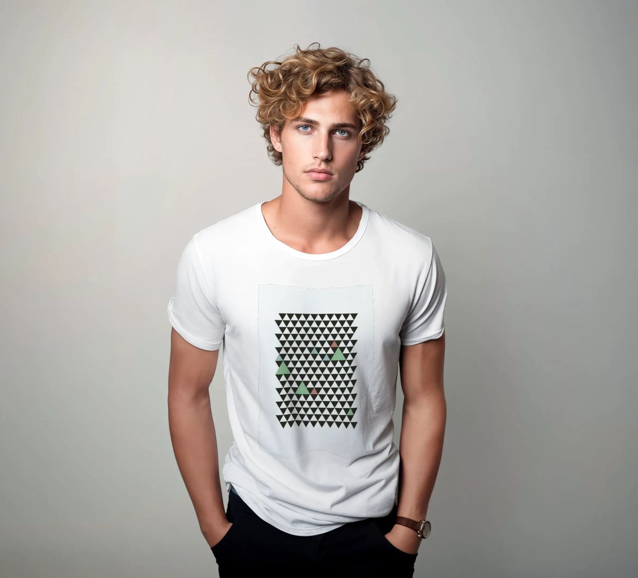 Nordic Pattern t-shirt da Studio One