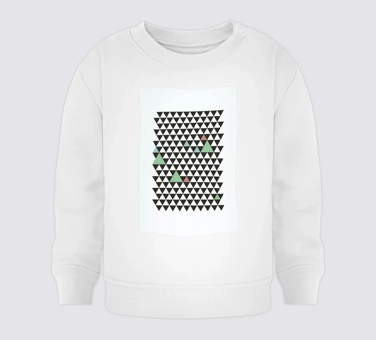Nordic Pattern felpa neonato da Studio One