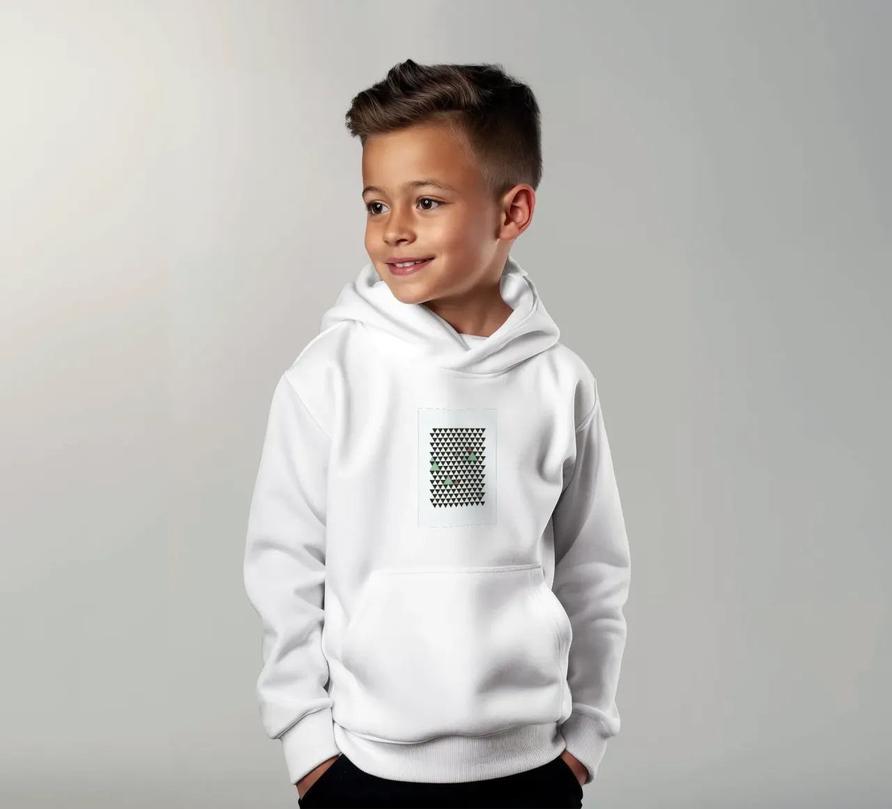 Nordic Pattern sudadera con capucha para niño de Studio One