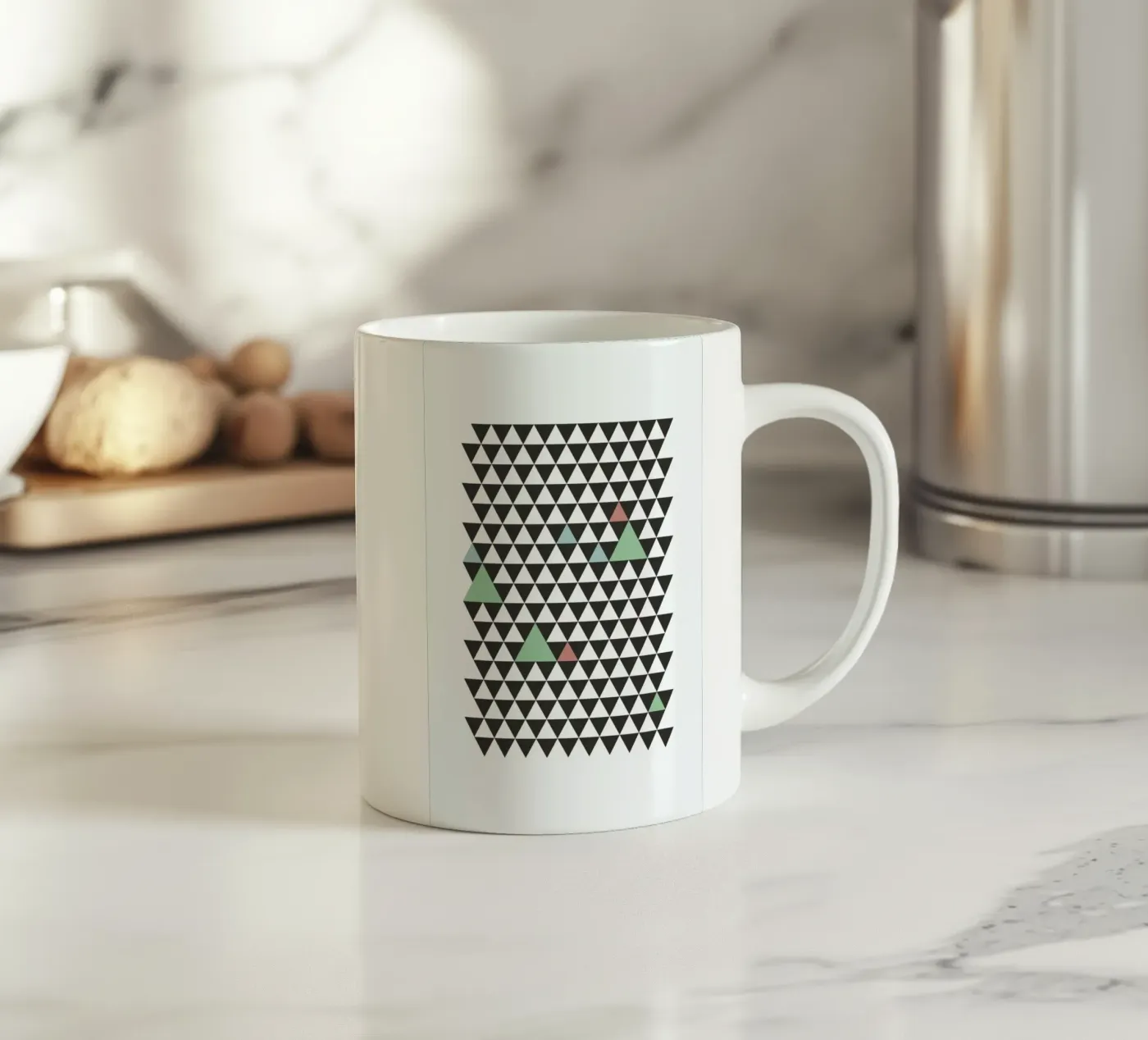 Nordic Pattern ceramic mug by Studio One