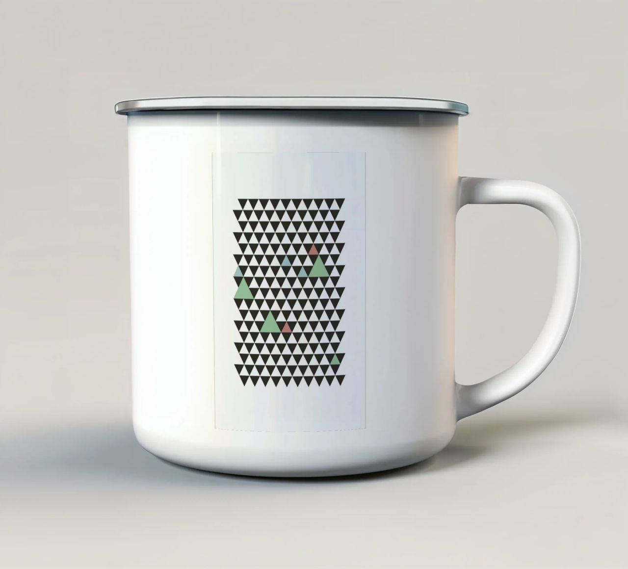 Nordic Pattern tazza in smalto da Studio One