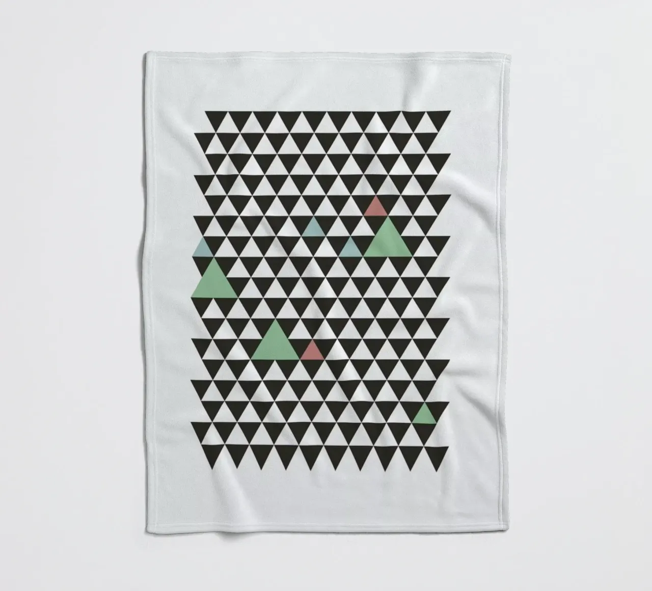 Nordic Pattern fleece blanket by Studio One