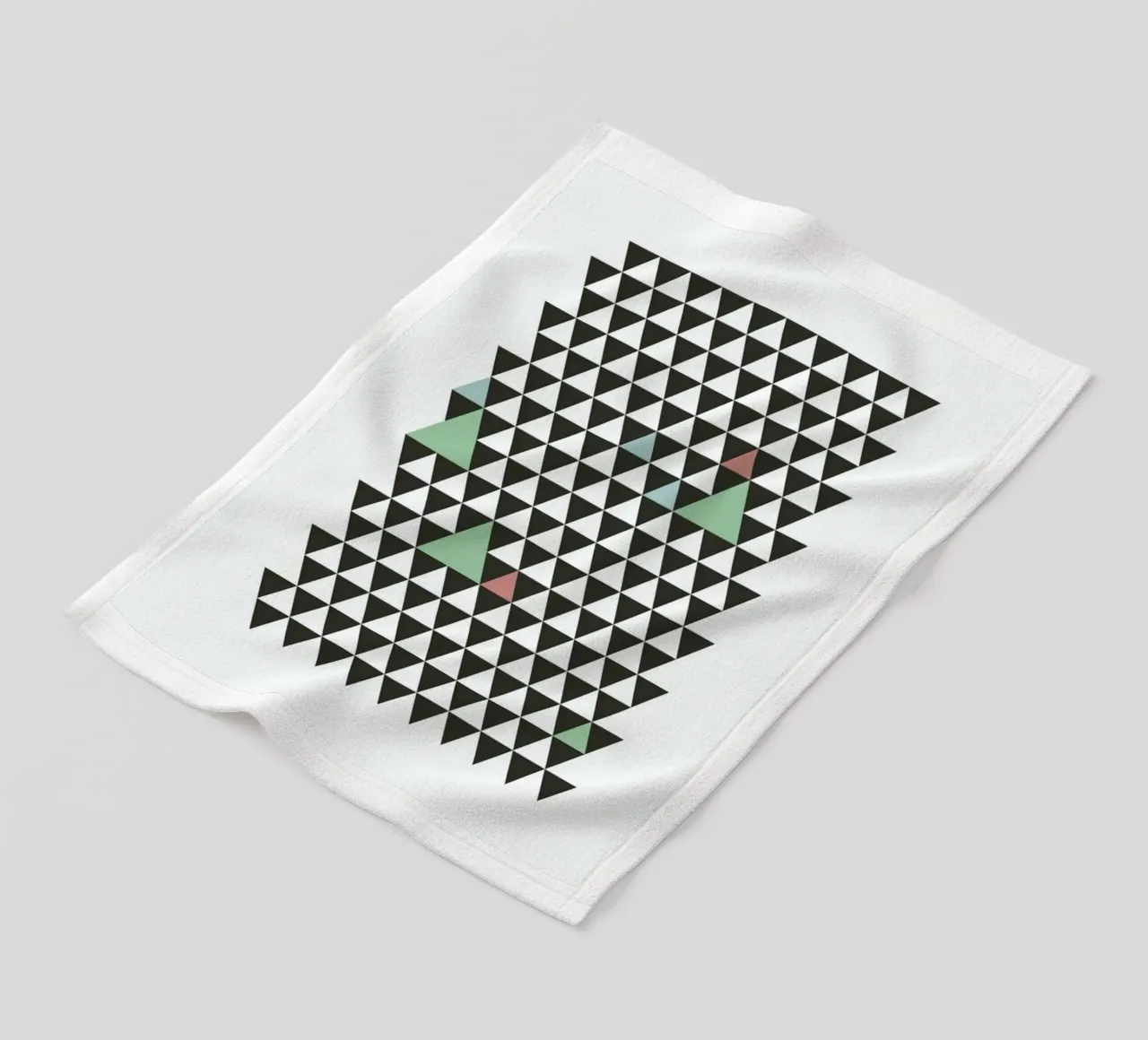 Nordic Pattern fleece blanket by Studio One