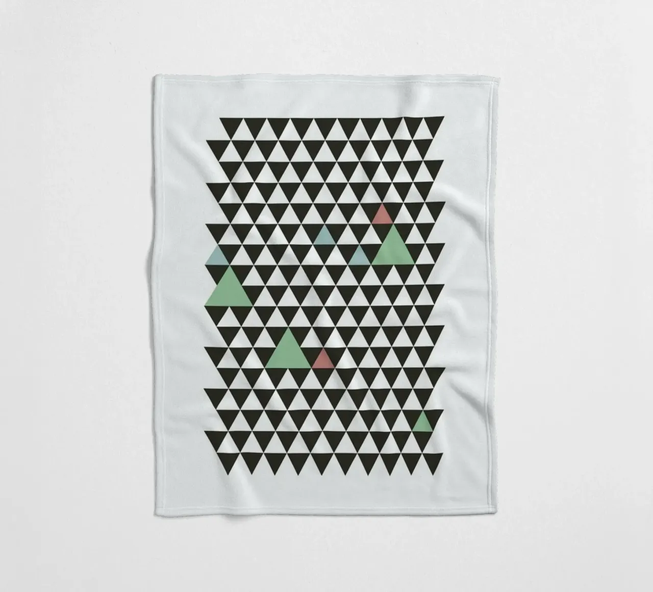 Nordic Pattern fleece blanket by Studio One