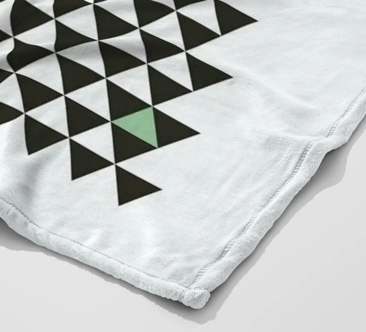 Nordic Pattern fleece blanket by Studio One