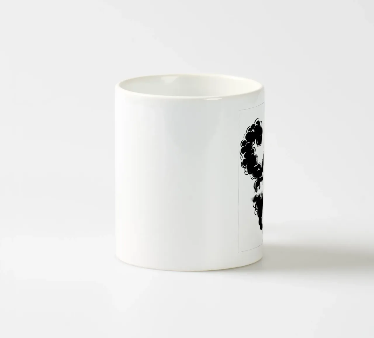 Il gatto di Frankenstein tazza in ceramica da ARTOMATIC