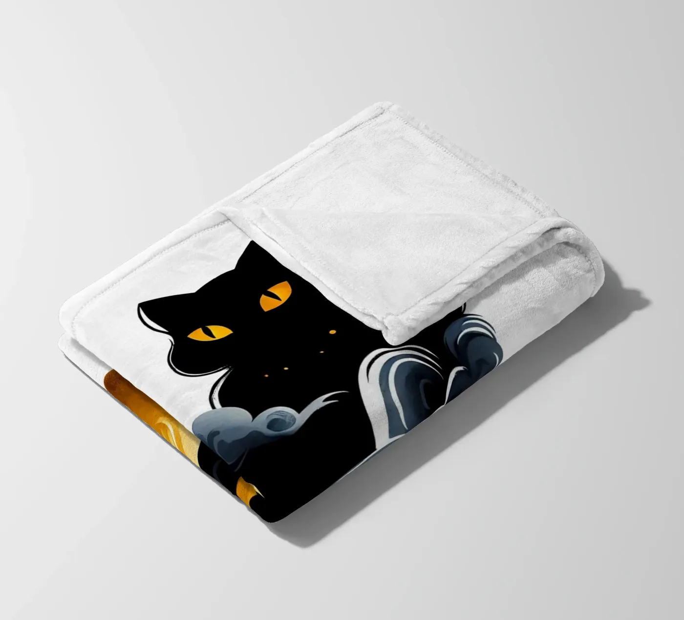 Gatto Celeste coperta in pile da ARTOMATIC